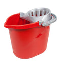Cubo Fregona con Escurridor 15L – Limpieza Eficaz y Fácil Escurrido