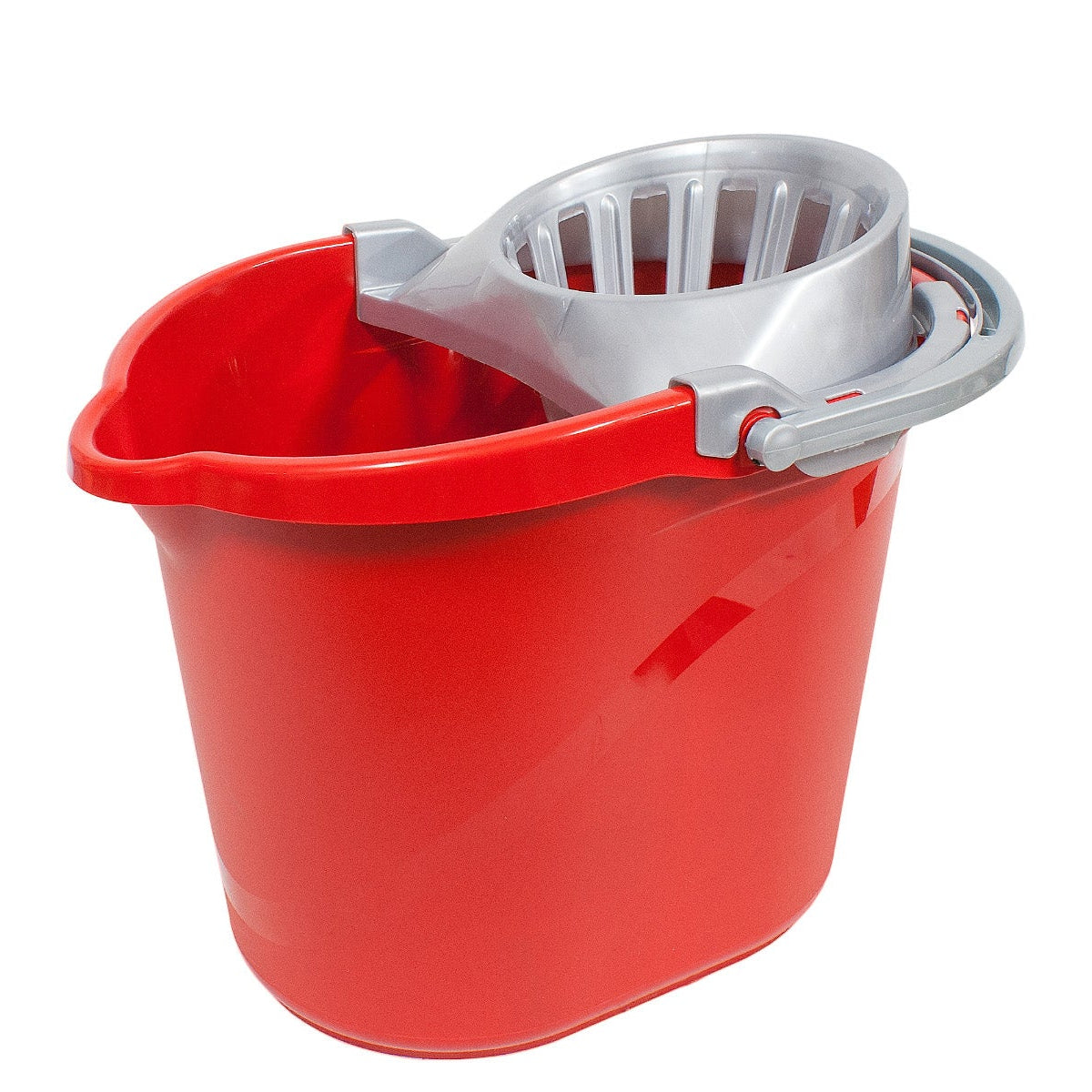 Cubo Fregona con Escurridor 15L – Limpieza Eficaz y Fácil Escurrido