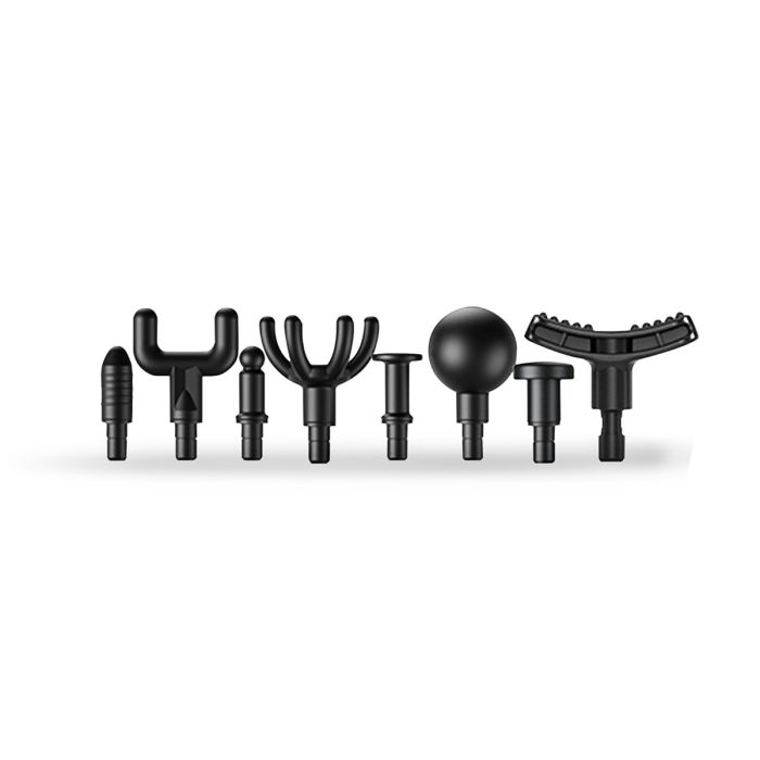 Pistola de Masaje Muscular Digital 18W – 6 Cabezales, Recargable, Silenciosa