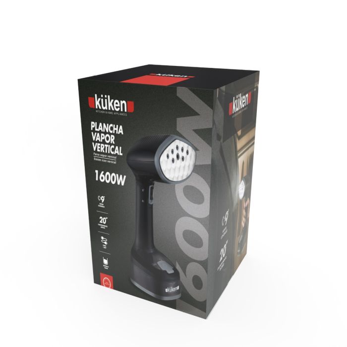 Plancha de Vapor Vertical 1600W – Sin Tabla, Sin Arrugas en Minutos | Kuken