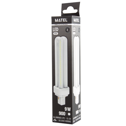 LED PLC G24 9W Cool White Bulb – Replaces Fluorescent, Low Consumption