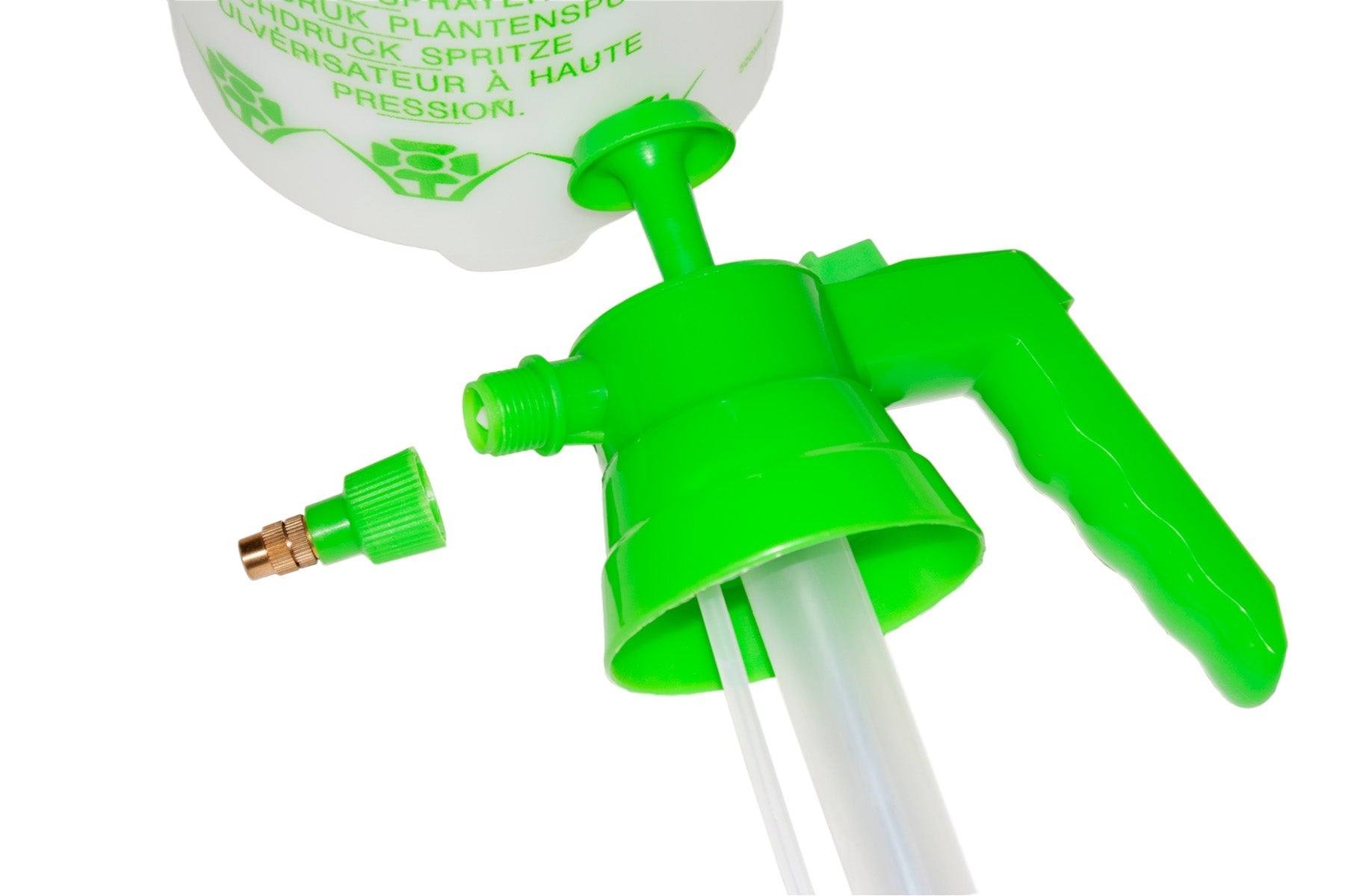 Pulverizador Manual 2L con Boquilla Latón Regulable – Jardín, Limpieza y Desinfección