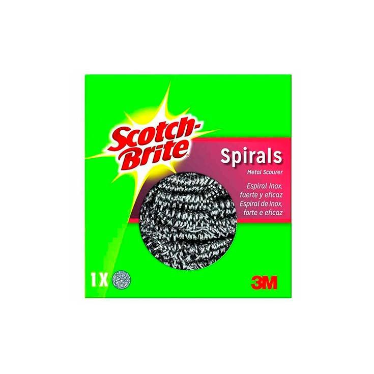 Estropajo Acero Inoxidable Scotch-Brite® 6 Uds – Elimina Grasa y Alimentos Quemados, Sin Óxido