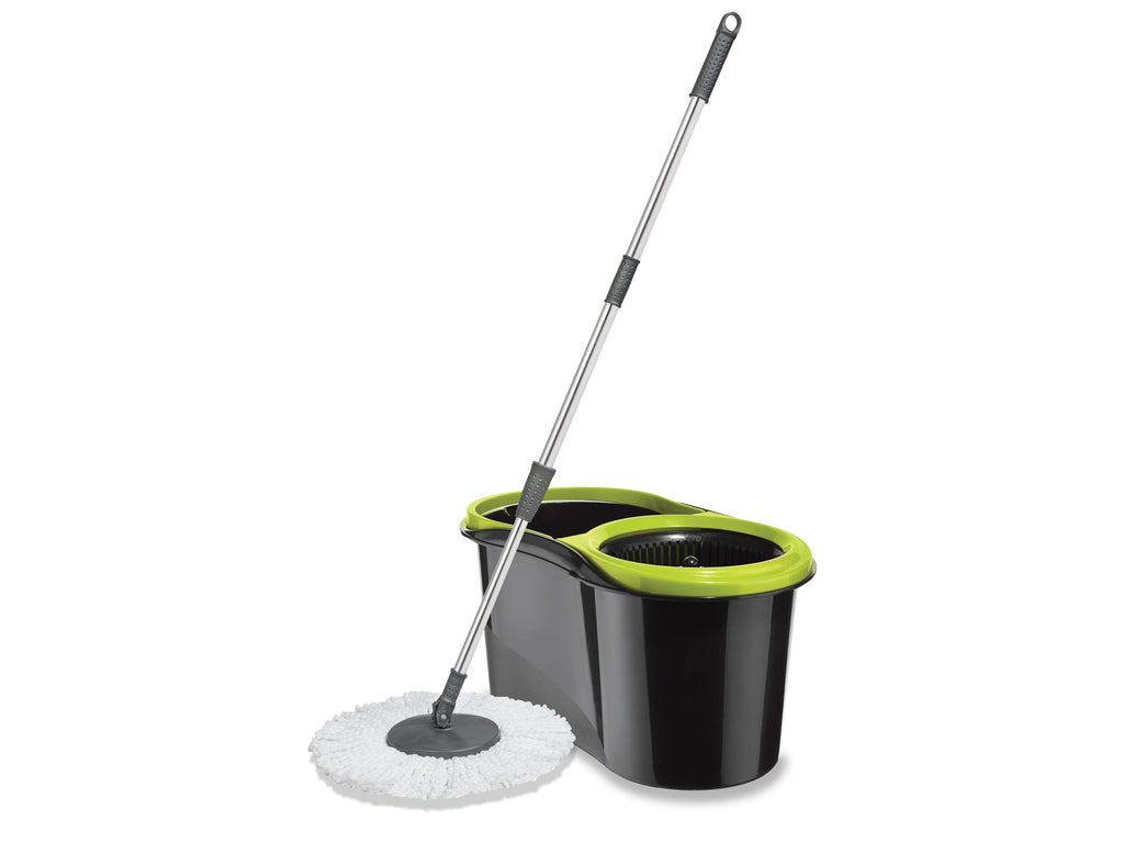 Set Fregona con Cubo Giro 360º – Sistema de Limpieza Completo