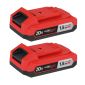 Taladro Percutor Worgrip 20V – 2 Baterías 1.5Ah + Cargador Rápido