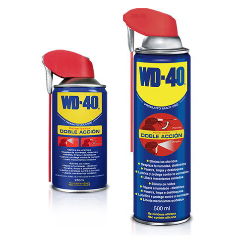WD-40 Multi-Uso Spray con Doble Aplicador – Lubricante, Anticorrosivo y Desengrasante